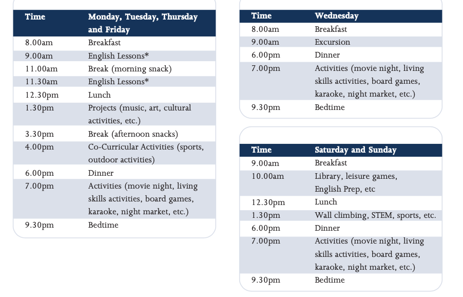 Adcote Matrix International School マレーシア サマーキャンプ 2026