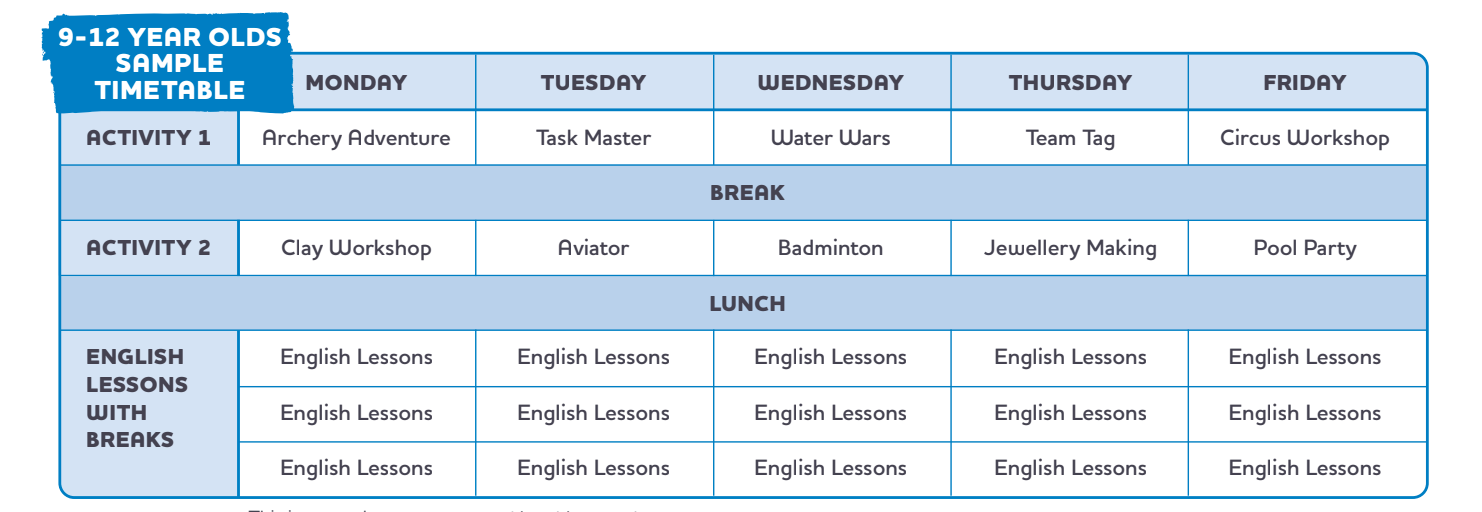 マレーシア サマーキャンプ 2026 キャンプビューモント